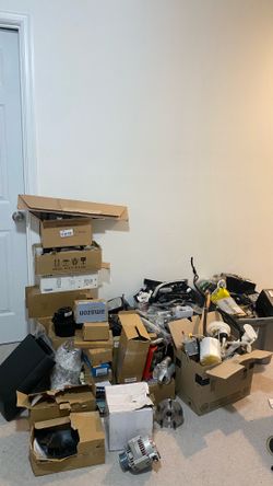 Auto parts bulk lot woth high value