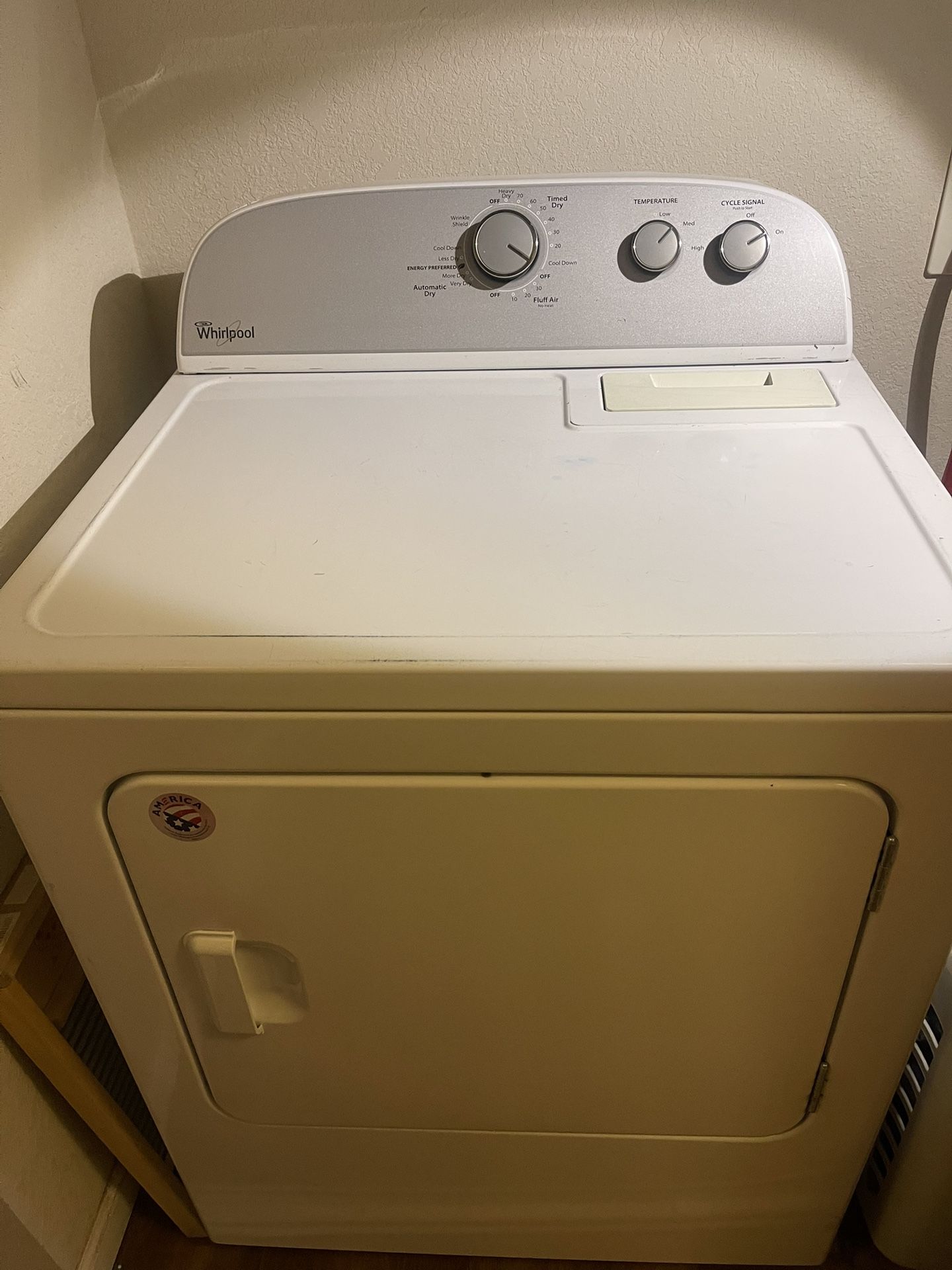 WHIRLPOOL WASHER+DRYER