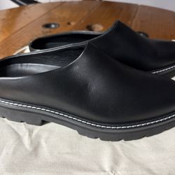 Jenni Kayne Leather Lug Mules