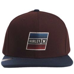 HURLEY - Men’s Purple Dri-Fit Patch Range SnapBack