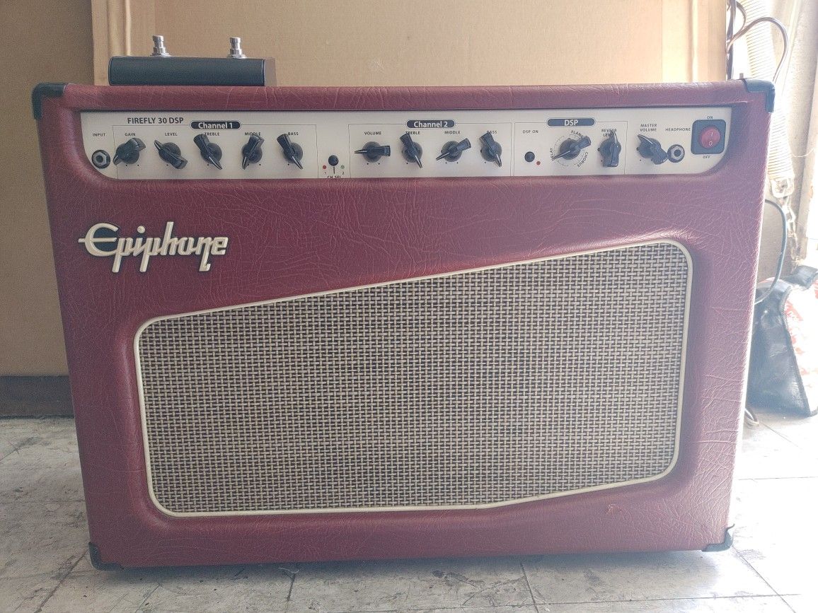 Epiphone Firefly DSP 30 Combo Amp W/Footswitch