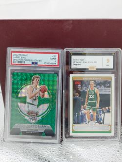 Larry Bird graded cards