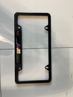 BMW M License Plate Frame