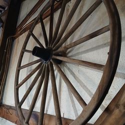 Antique Wagon Wheel