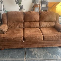 Suede Couch set for sale Lightly used!