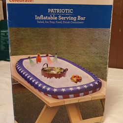 Patriotic Inflatable Serving Bar
