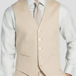 Pink and baige Chambelán vest