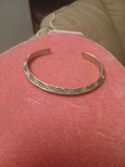 David  Listner  silver bracelet
