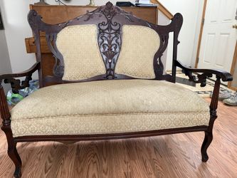 Antique Vintage Wood Carved Chair