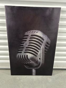 Microphone canvas