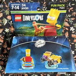 Lego Dimensions Bart Simpson
