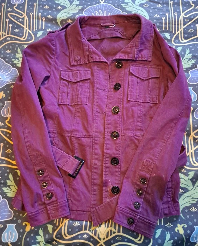 Burgundy Jacket