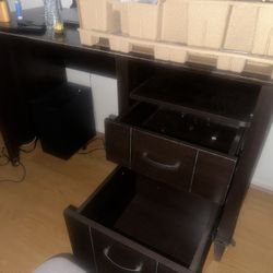 Brown Desk