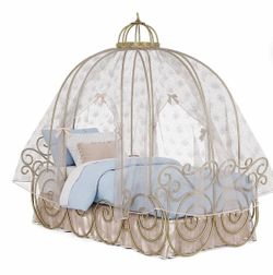 Disney princess canopy twin bed