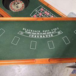 Blackjack Poker Casino Table
