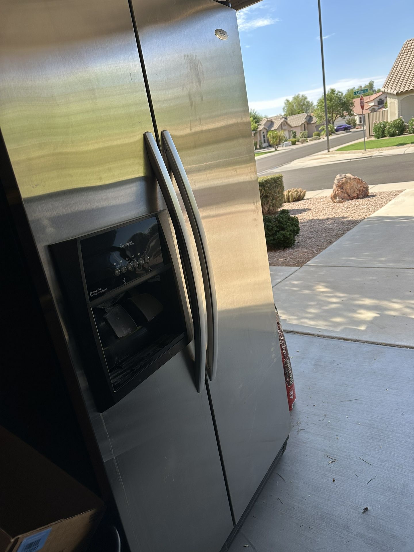 Stainless Steel Refrigerator/Freezer