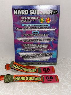 Hard Summer Ga Saturday Wristband