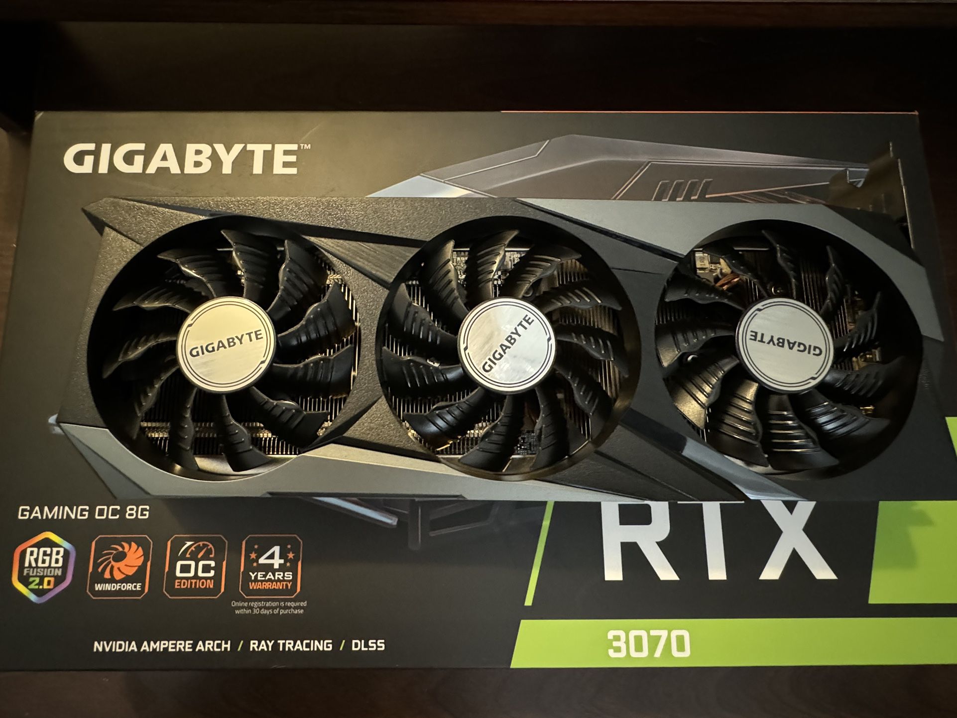 Gigabyte GeForce RTX 3070 8GB OC & Other Parts