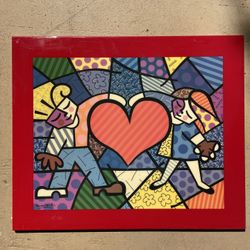 Britto Acrylic Wall Art 