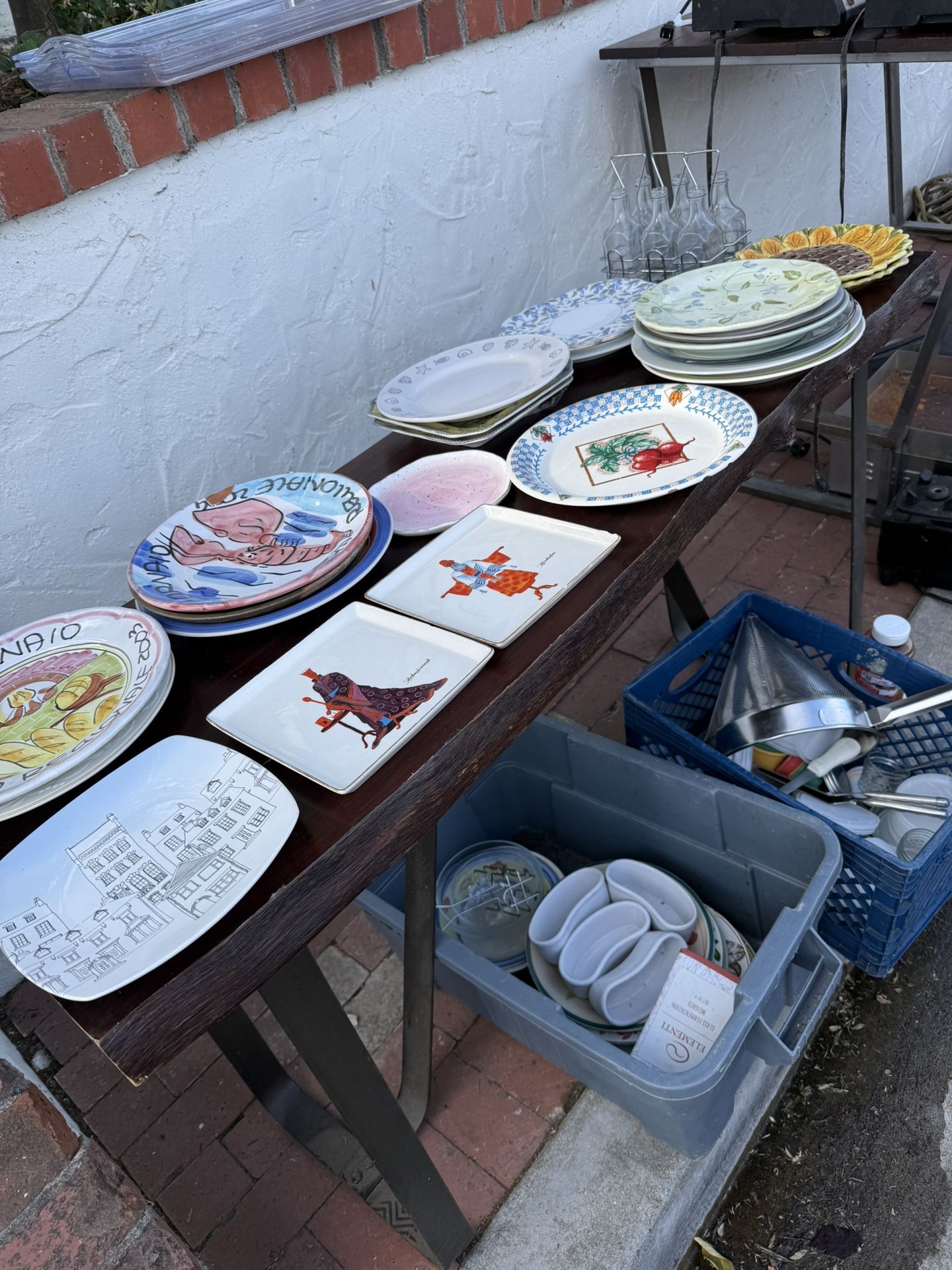 Plates, Kitchen Ware, Garage Sale!!!! $5 OBO