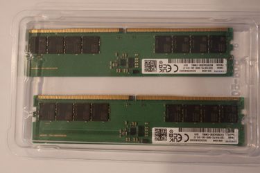 Samsung 32GB (2x16GB) DDR5 5600 Desktop RAM M323R2GA3DB0-CWM