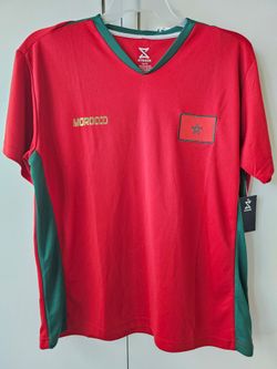 Morocco Soccer Jersey XL - Brand New with Tags $26