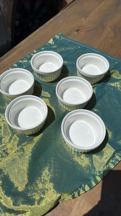 Set of Six Small Ramekins