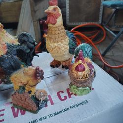 Glass Roosters