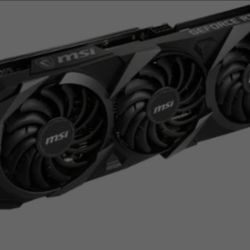 MSI RTX 3060 12GB GDDR6 VIDEO CARD