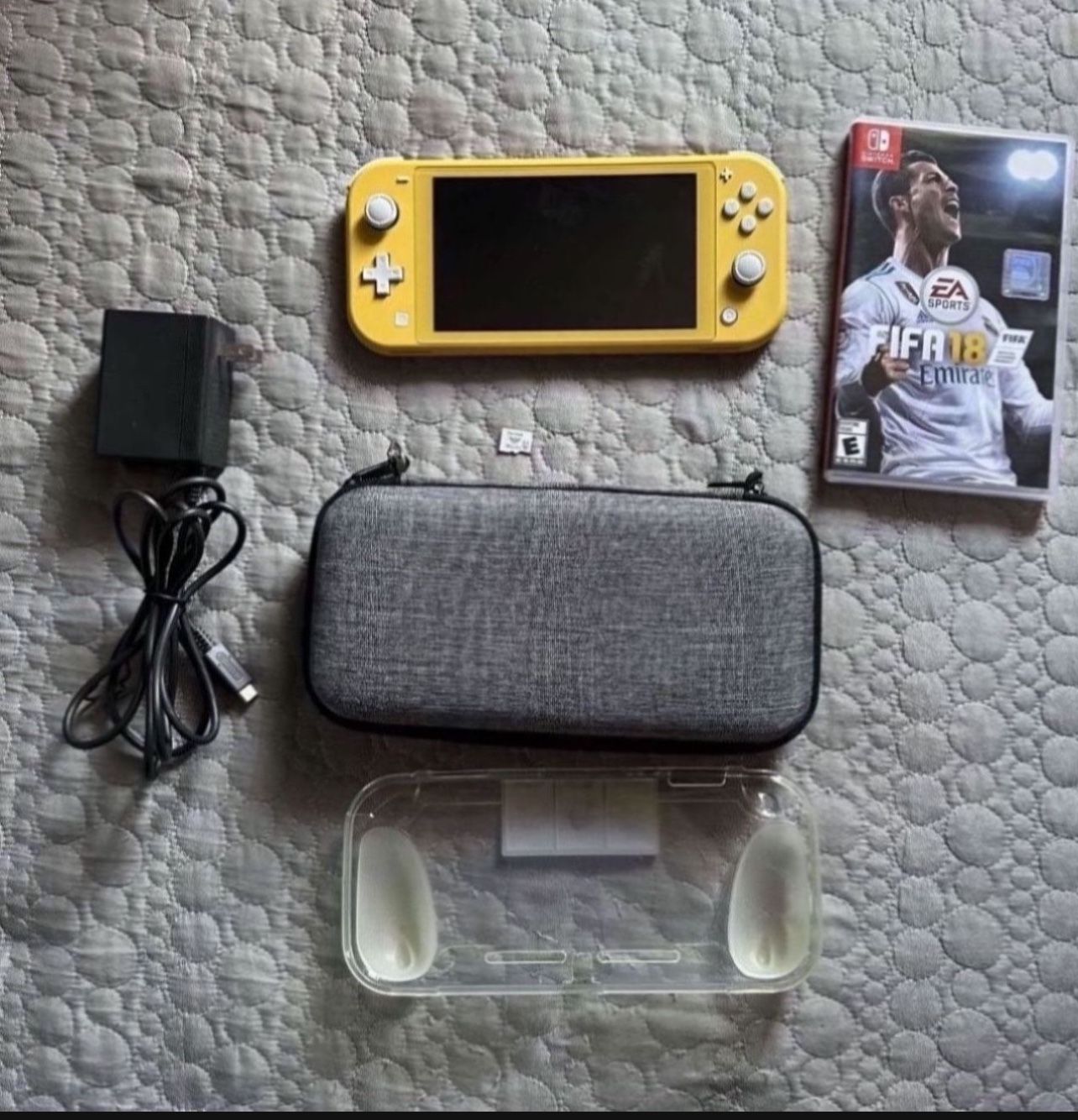 Like New Condition Nintendo Switch Lite, Comes With Plastic