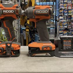 Ridgid 18V Gen5 X Brushless Drill Set 