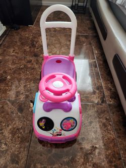 Minnie Mouse Ride on Toy with Plush