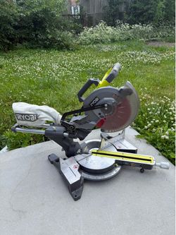 15 Amp 10 in. Corded Sliding Compound Miter Saw with LED Cutline Indicator