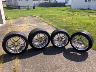 Tires and rims 100.00 each