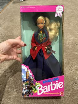 Vtg Barbie ENGLISH Dolls of the World Special Edition 1991 