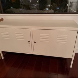 White Storage Locker