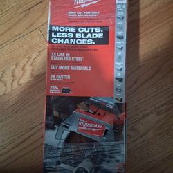 Milwaukee 44-7/8 in. 12/14 TPI  Band Saw Blade (3-Pack)