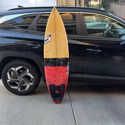 Luke Studor 5 Foot 10 Fiberglasss Short Board 