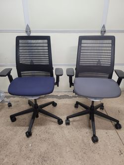 Steelcase Think V2 3D Mesh Ergonomic Computer Desk Office Chair