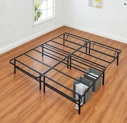 NEW** Fordable 14’’ High Queen Metal Bed Frame . Sturdy Steel.