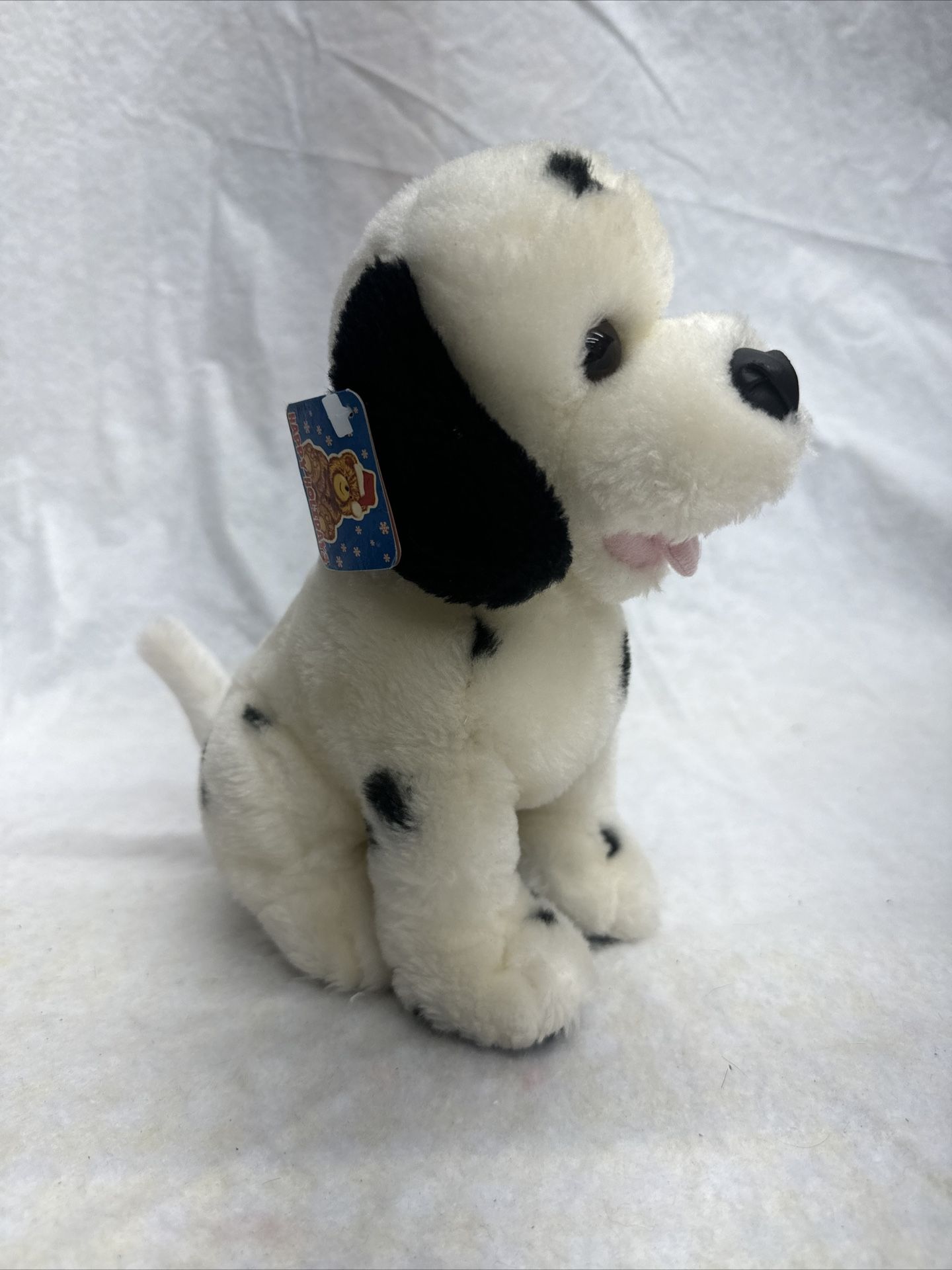Happy Holidays Fiesta Dalmatian Plush Puppy