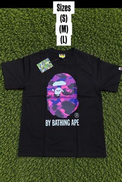 BAPE By Bathing Ape Black Camo Graphic Tee