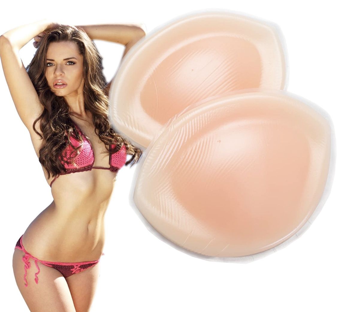 Injertos de seno de silicona/Silicone Breast Inserts, Waterproof Gel Enhancers Push Up Bra Inserts Bra Pads