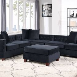 4 PCS MODULAR SOFA SET (BRAND NEW)
