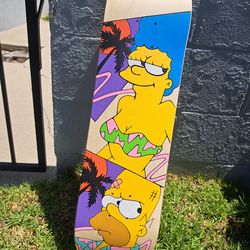 Simpsons Skateboard Deck