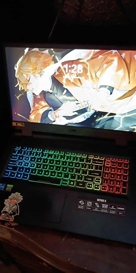 Acer Nitro 5 17", 8gb 3050, 8gb Ram, 512gb Ssd