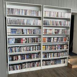 DVDs - Over 6000 Available - $1 Each