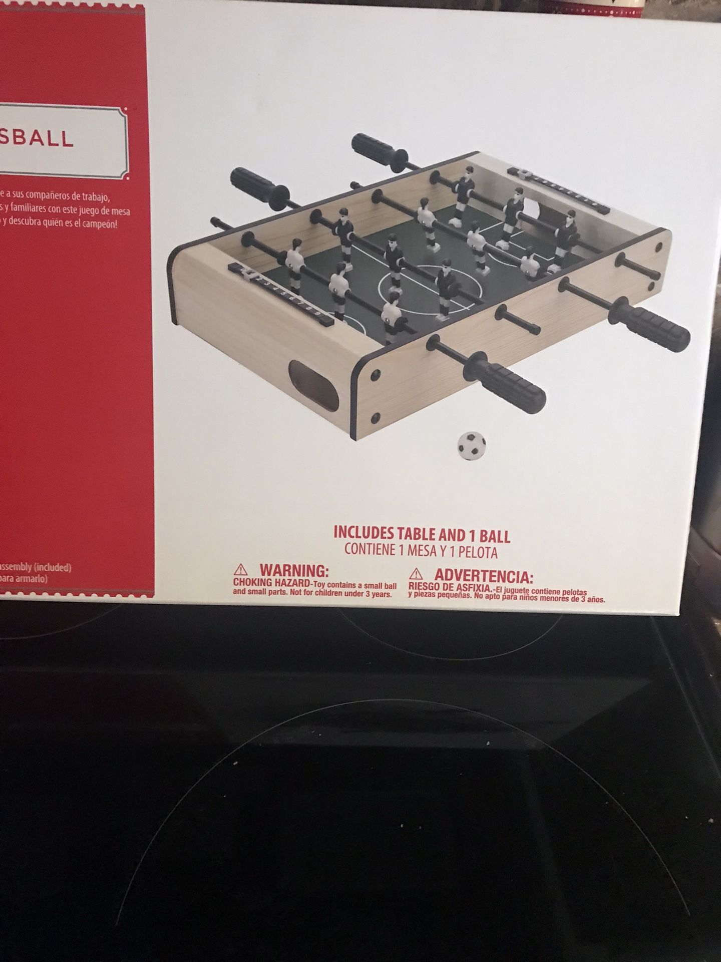 Holiday Time Tabletop Foosball Game New