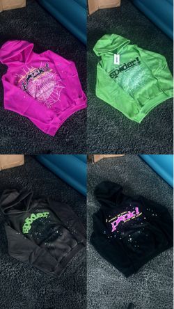 SPIDER HOODIES $60
