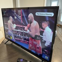 TCL Roku Smart TV 32” Like New